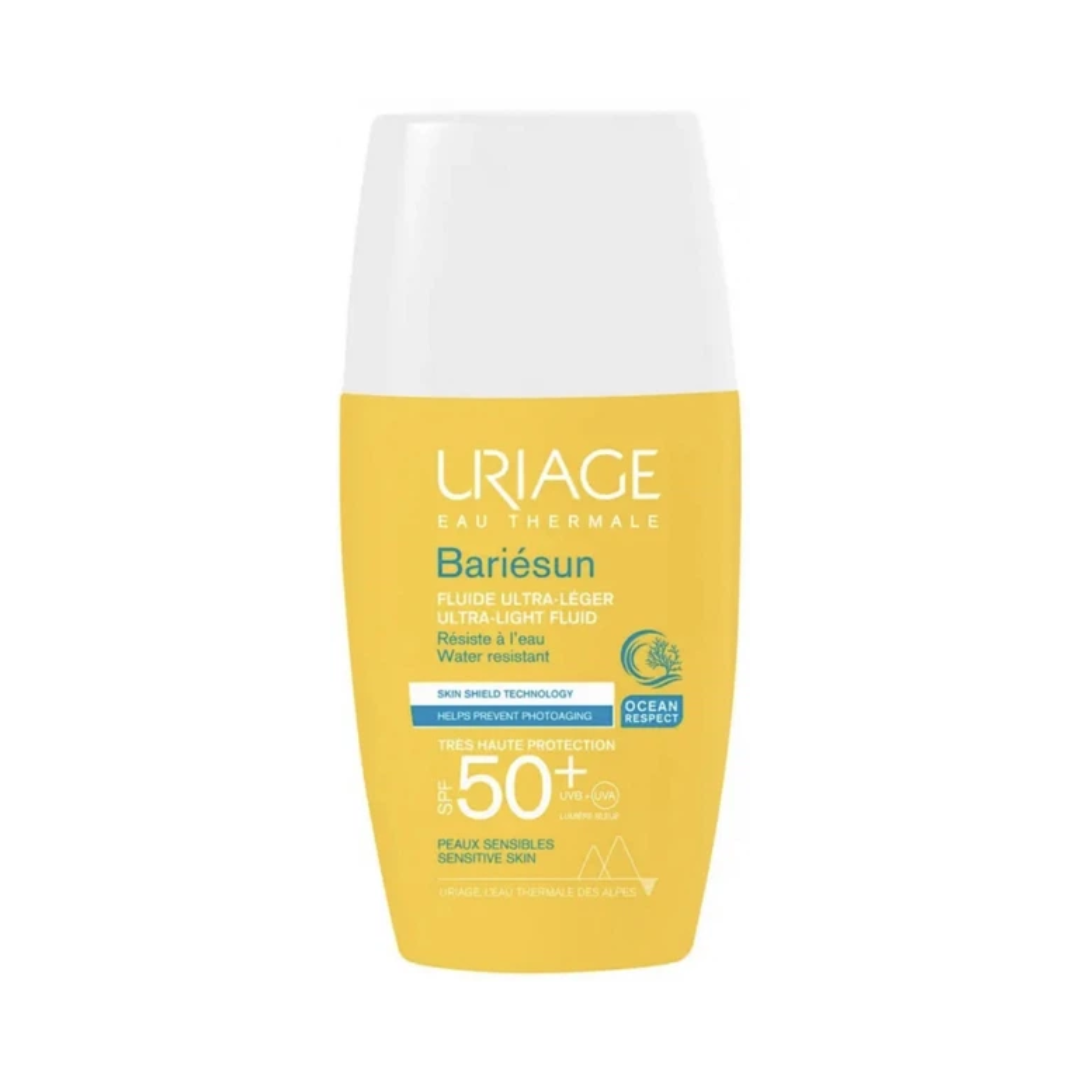URIAGE-BARIESUN-FLUID-LEGER.png URIAGE BARIÉSUN FLUIDE ULTRA LÉGER SPF50+ 30ml – Image 1