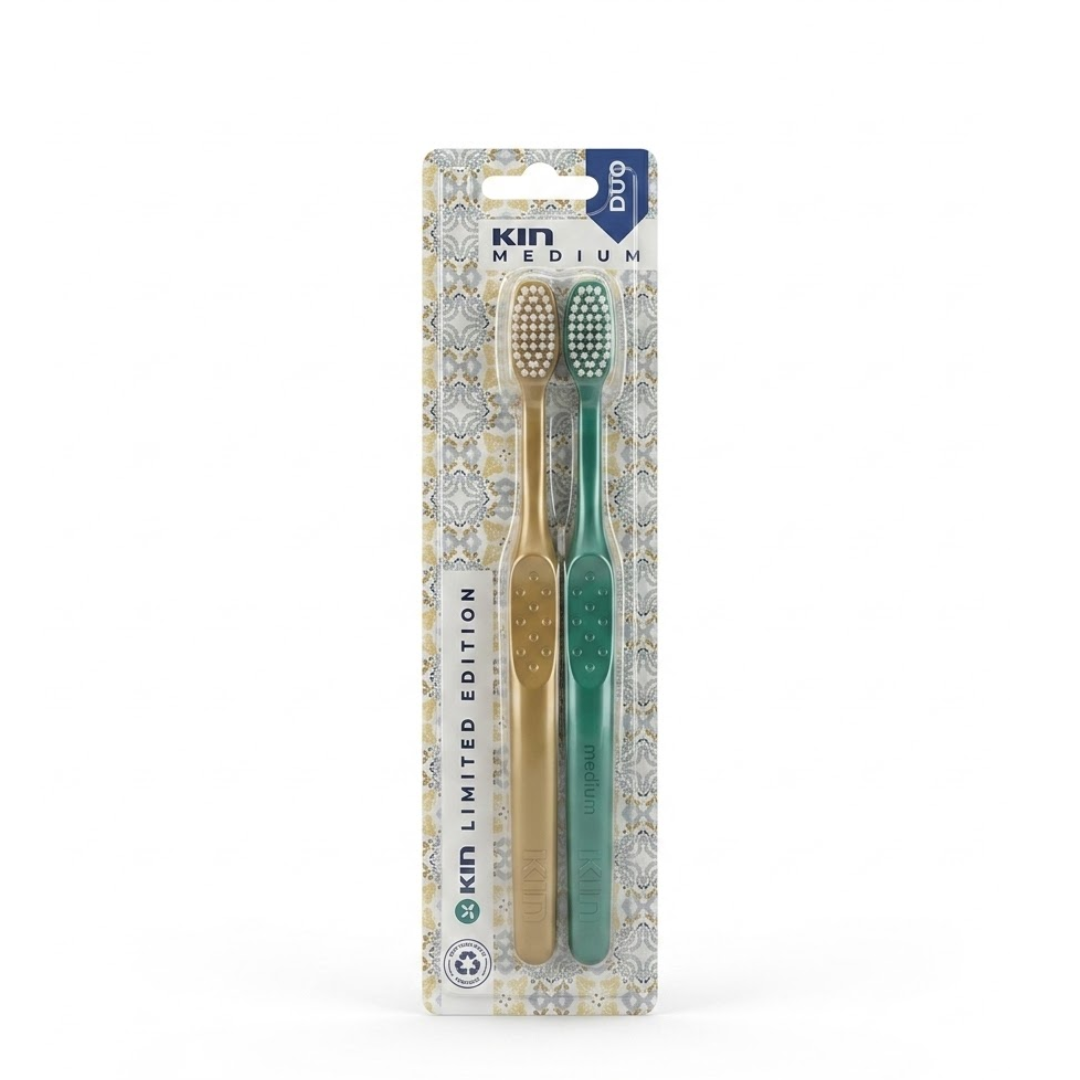 kin.png Kin Brosse à dents duo Pack Medium – Image 1
