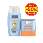 ISDIN Fotoprotector Fusion water Magic 50ml+Fotoprotector Stick-50% Pack