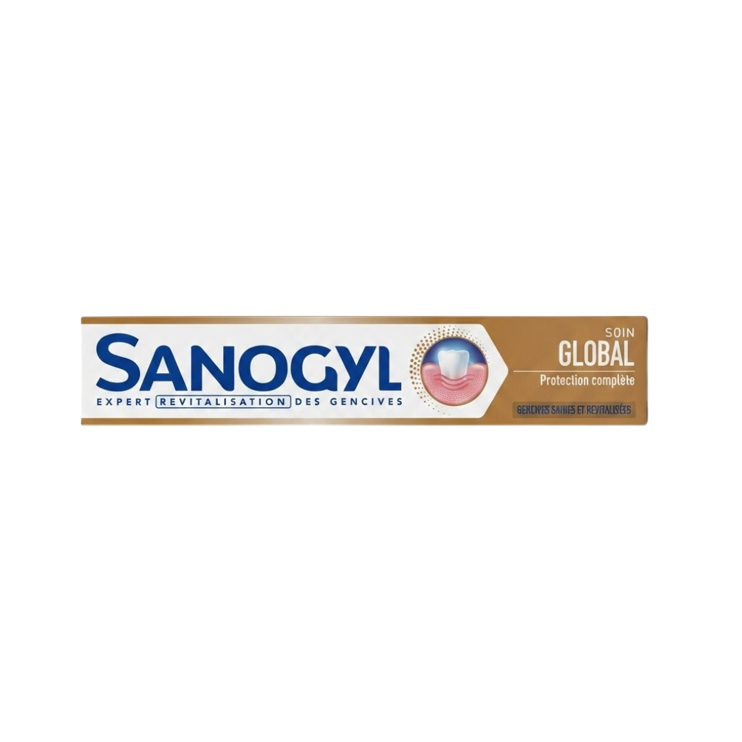 sanogyl.png Sanogyl Dentifrice Soin Global Protection Complet Naturel 75ml – Image 1