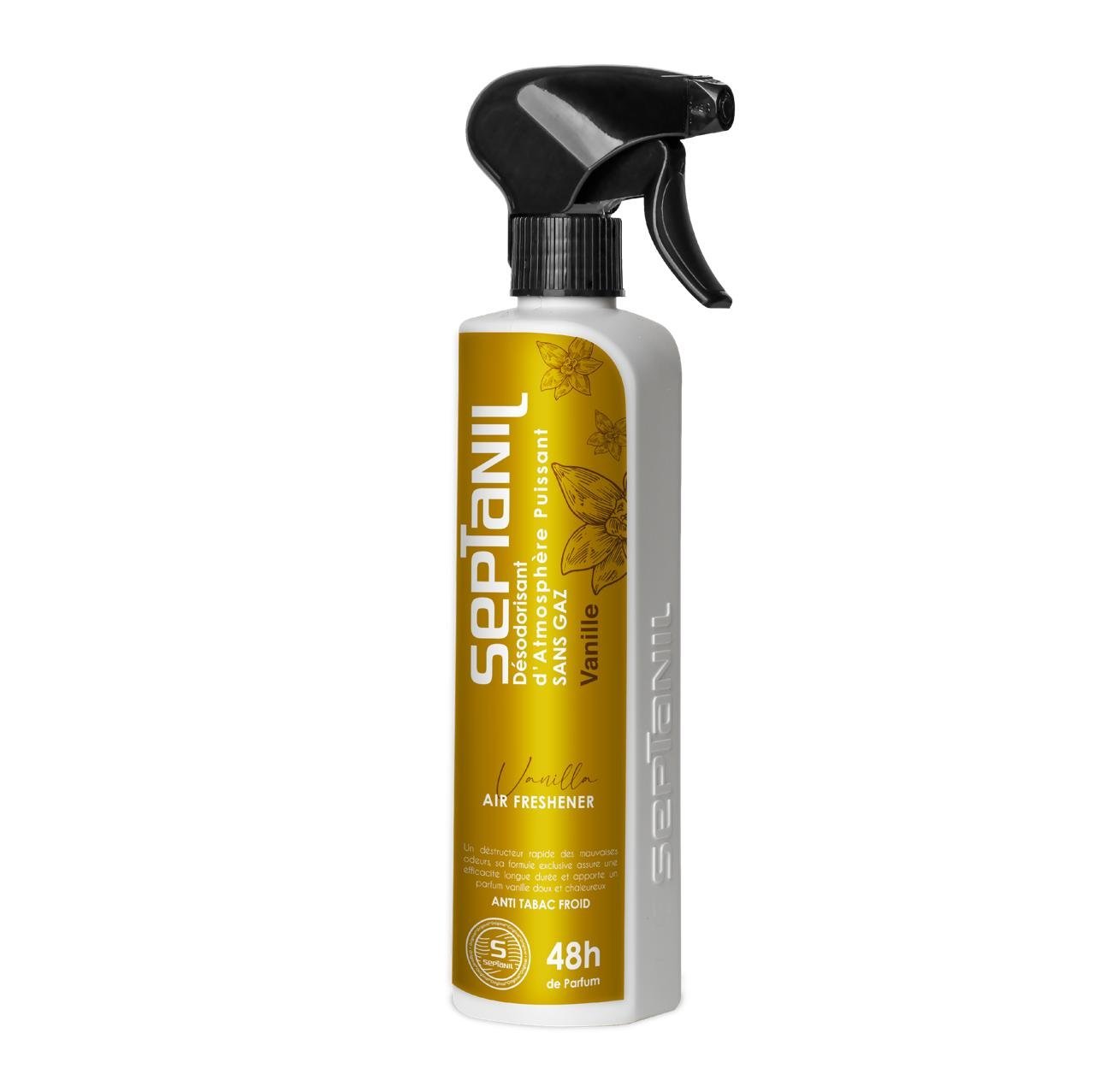 vanille.jpeg Septanil Desodorisant D'atmosphere Vanille 500ml – Image 1