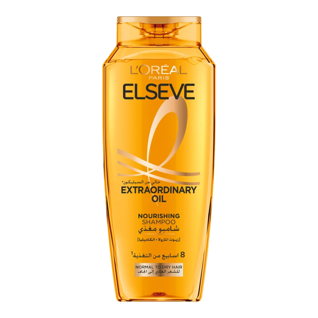Elseve-Extraordinary-Oil-Shampooing-400ml.png L'Oreal Paris Elseve Extraordinary Oil Shampooing 400ml – Image 1