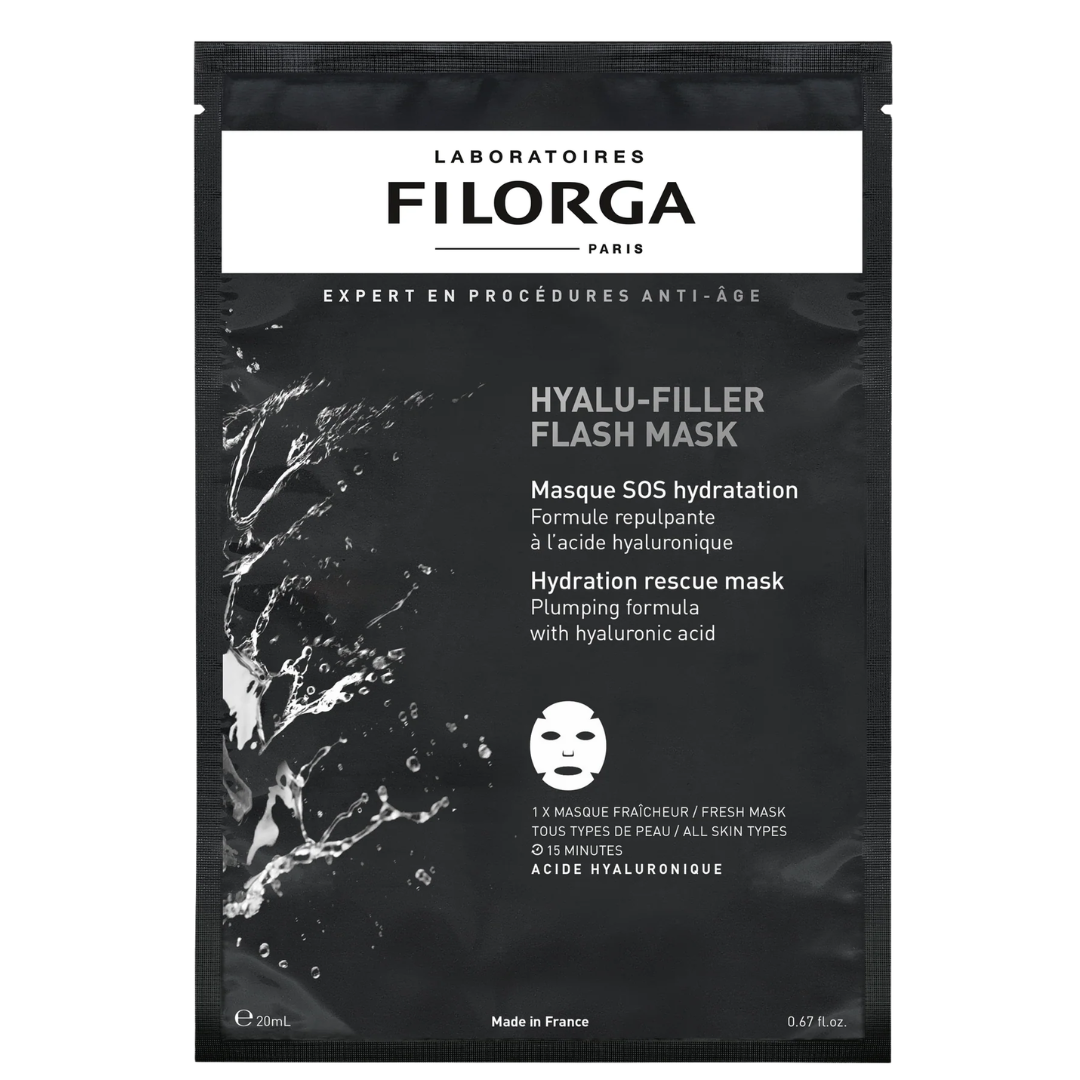 Filorga-Time-Filler-Mask-Sachet-20ml-1.png Filorga Hyalu-Filler Flash Mask Sachet 20ml – Image 1