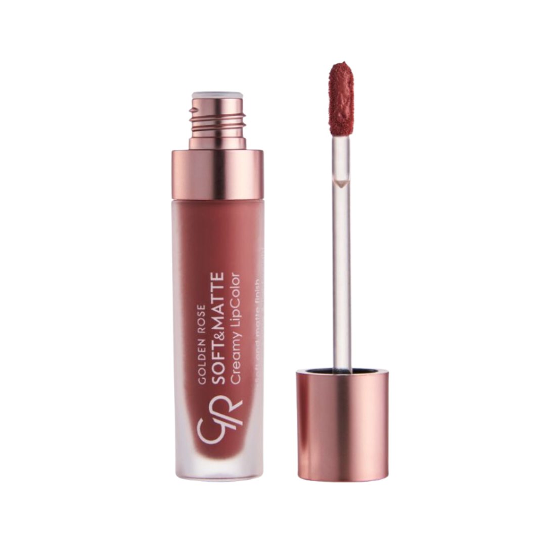 Golden-Rose-Gloss-Creamy-SoftMatte-N°107.png Golden Rose Gloss Creamy Soft & Matte N°107 – Image 1