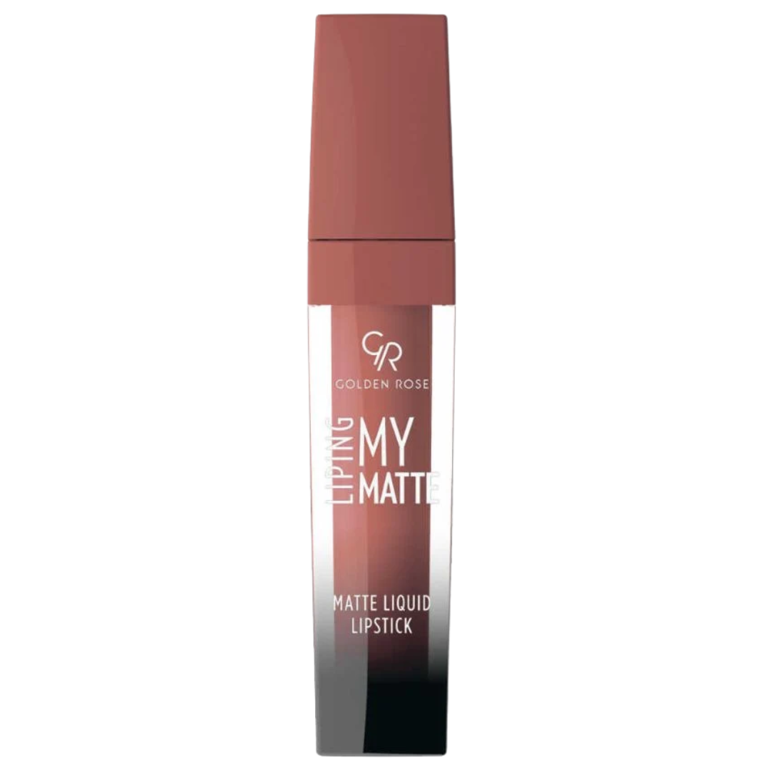Golden-Rose-Gloss-My-Matte-Lip-Ink-N°02.png Golden Rose Gloss My Matte Lipstick Ink N°02 – Image 1