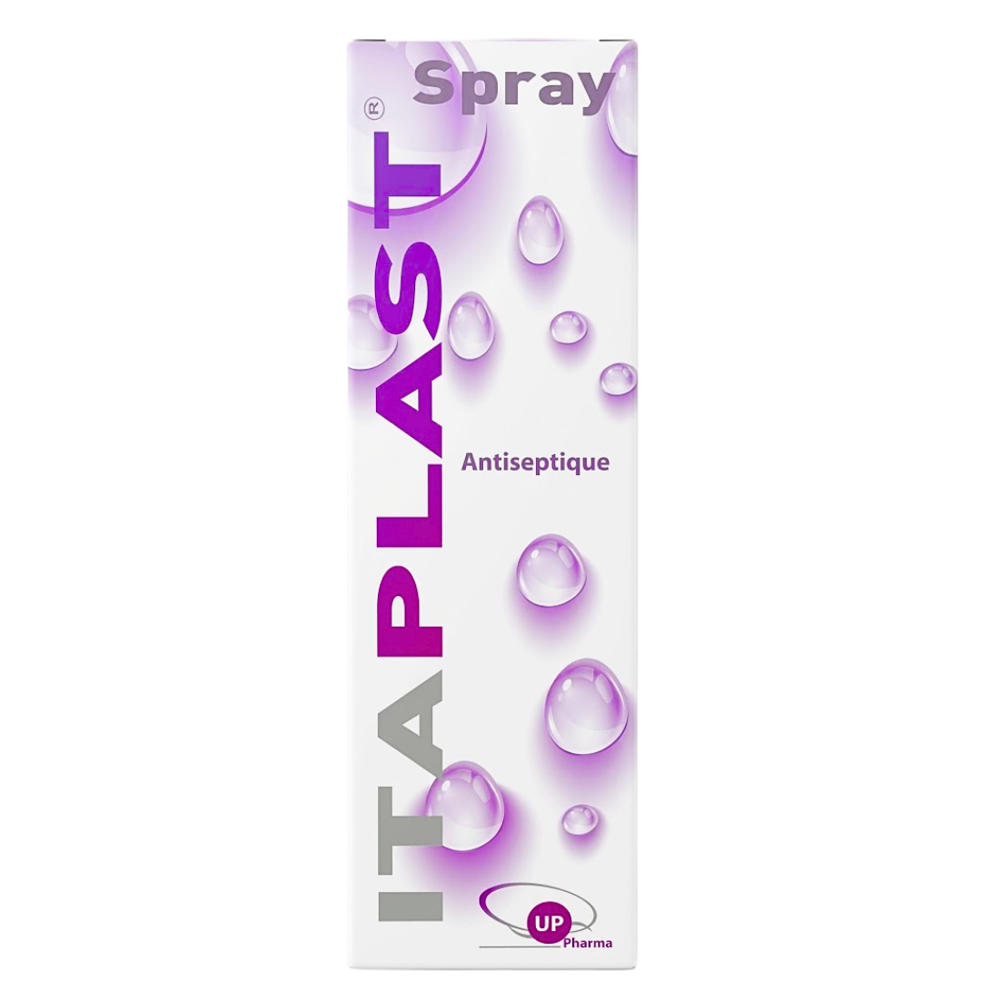 Itaplast-Spray-Antiseptique-100ml.png Itaplast Spray Antiseptique 100ml – Image 1
