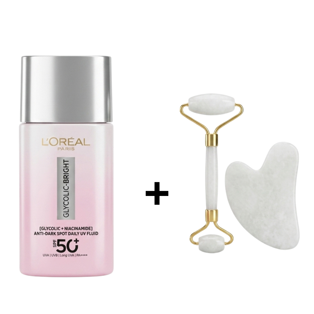 LOreal-Offre-Skin-care-UV-ShakaGm-Glyco-Coffret-Guash.png L'Oreal Paris Offre Skin Care UV Shaka+Gommage Glyco Coffret Guash – Image 1