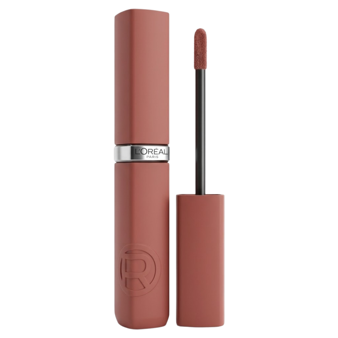 LOreal-Rouge-a-Livres-Laque-Resistance-223-Toasted-Beige.png L'Oreal Paris Rouge A Levres Laque Resistance 223 Toasted Beige – Image 1
