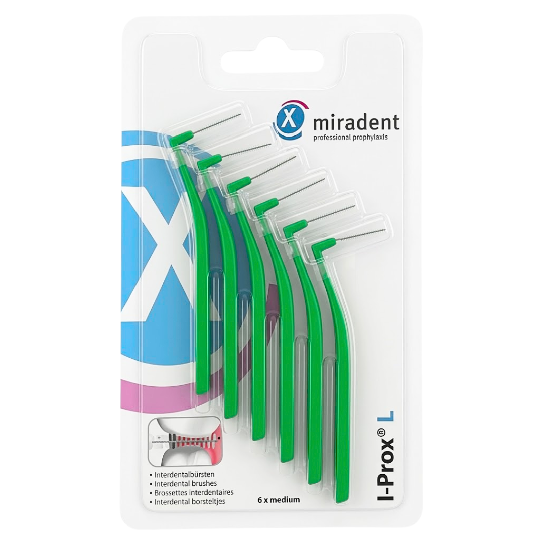 Mira-i-prox-L-vert-630213.png Miradent Brossette Interdentaire I-Prox L Vert 630213 – Image 1