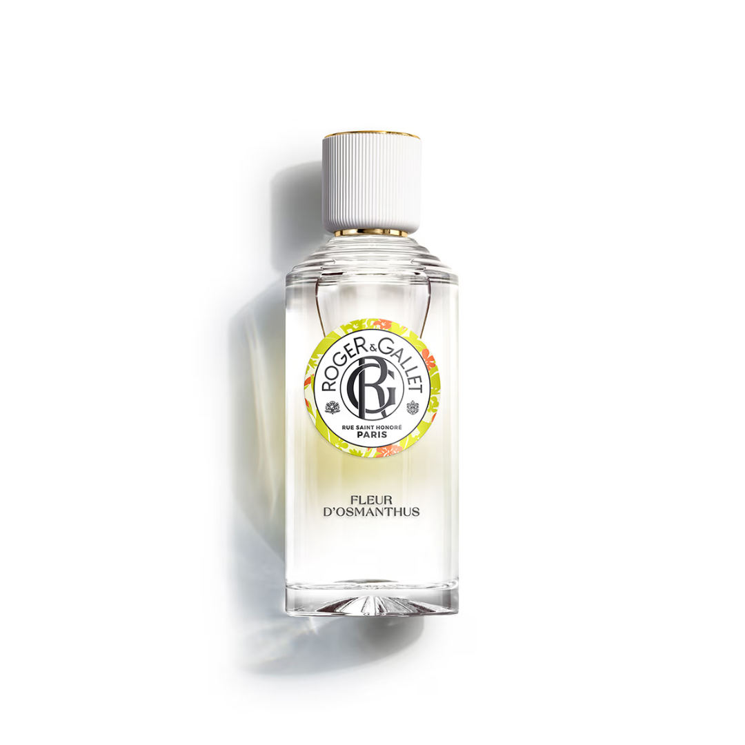 Roger-Gallet-Eau-De-Parfumee-Fleur-dosmathus-100ml.png Roger & Gallet Eau De Parfumee Bienfaisante Fleur d'Osmanthus 100ml – Image 1