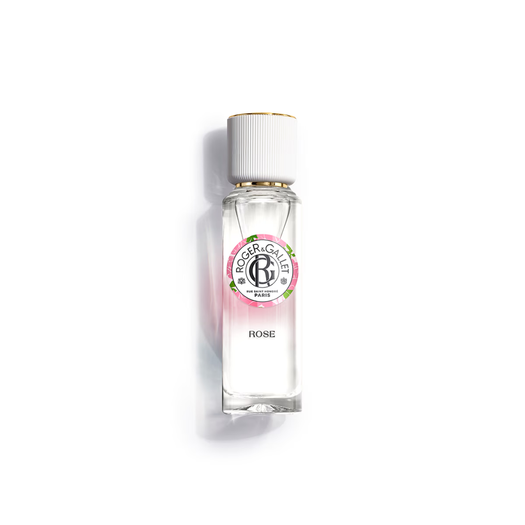 Roger-Gallet-Eau-De-Parfumee-Rose-30ml.png Roger & Gallet Eau Parfumée Bienfaisante Rose 30 ml – Image 1