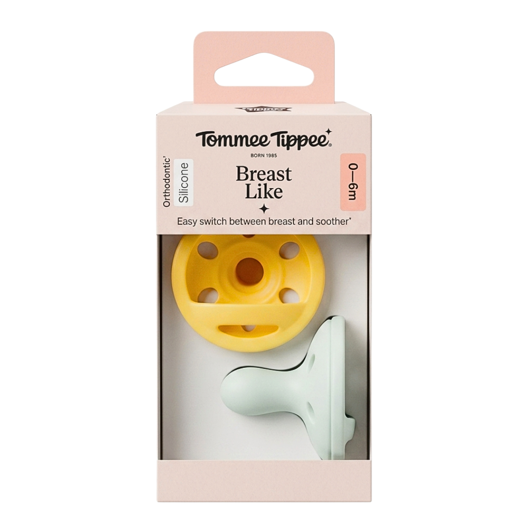 Tommee-2-Suc-0-6m-Duo-Pack.png Tommee Tippee 2 Sucette 0-6mois Duo Pack – Image 1