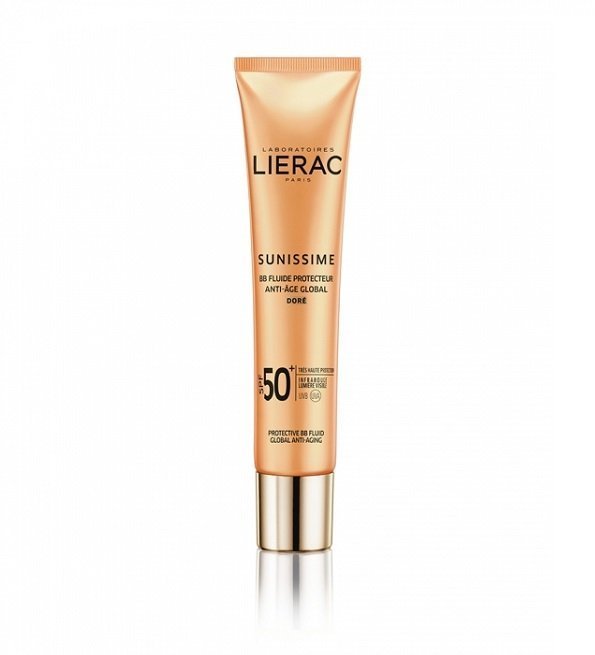 lierac-sunissime-bb-fluide-protecteur-dore-anti-age-global-spf50_-40ml.jpg LIERAC SUNISSIME FLUIDE PROTECTEUR DORE ANTI-AGE GLOBAL SPF50+ 40ML – Image 1