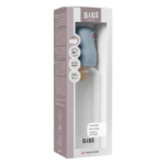 Bibs Baby Bottle Round Latex 270 ml Medium Flow - Baby Blue