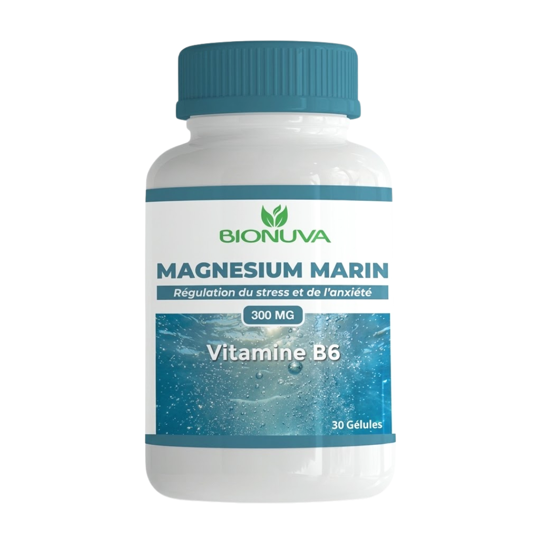 Bionuva-Magnesium-Marin-30-gelules.png Bionuva Magnesium Marin 30 Gelules – Image 1