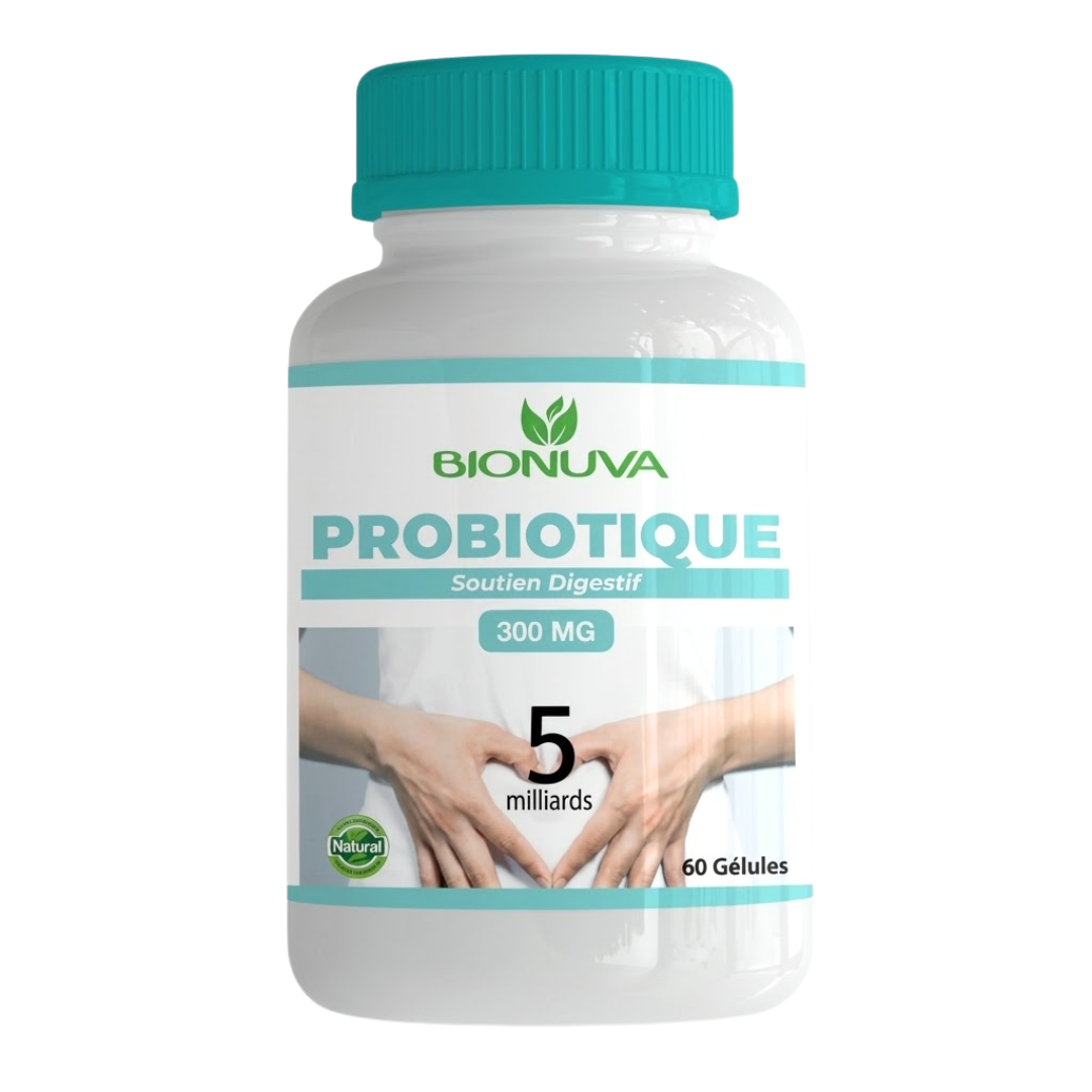 Bionuva-Probiotique-60-gelules.png Bionuva Probiotique 60 Gelules – Image 1