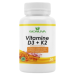 Bionuva Vitamine D3+K2 30 Capsules