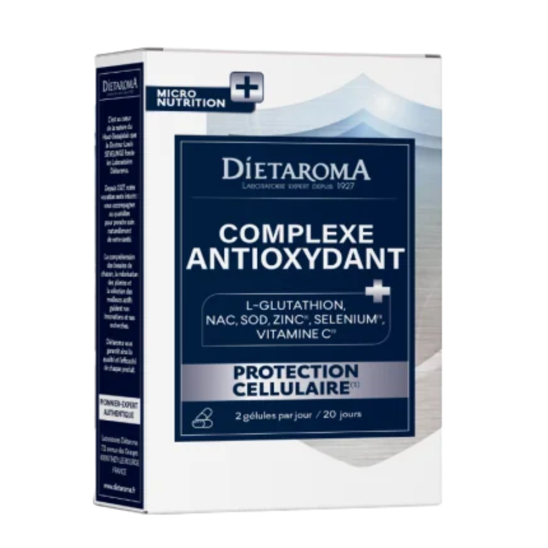 Dietaroma-Complex-Antioxydant-40gelules.png Dietaroma Complex Antioxydant 40 Gelules – Image 1