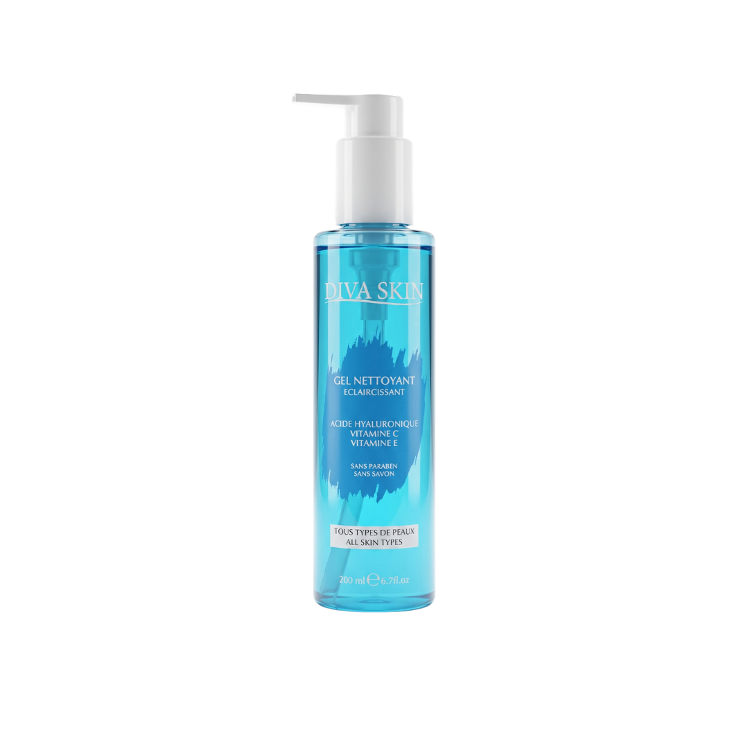 Diva-Skin-Gel-Nettoyant-Eclaircissant-200ml-1.png Diva Skin Gel Nettoyant Eclaircissant 200ml – Image 1
