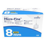 Embecta Micro-Fine Plus Aiguille Insuline 30G/8mm Boite 100Pieces