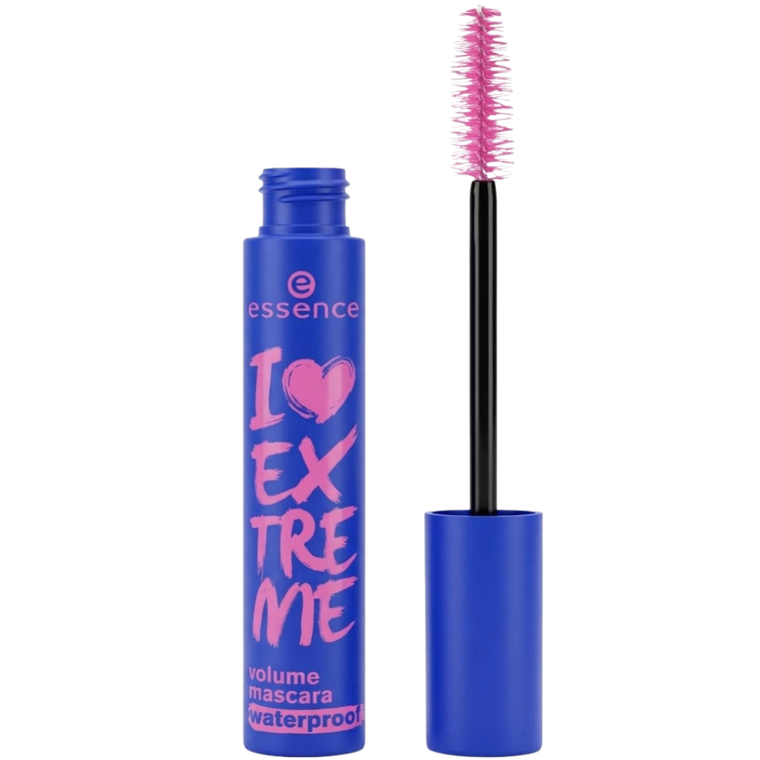Essence-I-Love-Extreme-Volume-Mascara-Waterproof.png Essence I Love Extreme Volume Mascara Waterproof – Image 1
