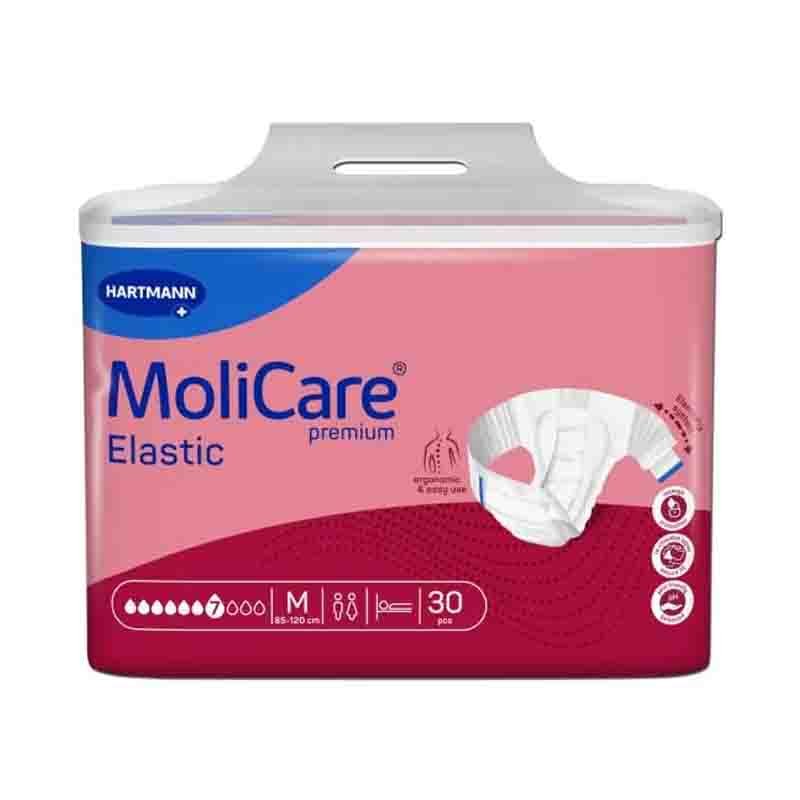 IUK.jpg Hartmann MoliCare Premium Elastic Change Adulte 7 Gouttes Nuit Taille M x30 – Image 1