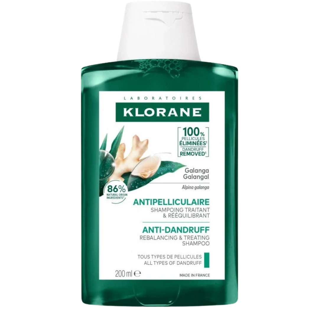 Kl-Shampoing-Galanga-Anti-Pelliculaire-200ml.png Klorane Shampoing Galanga Anti-Pelliculaire 200ml – Image 1