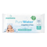 Mammia Lingettes A L'eau Pure Water 60 Pieces