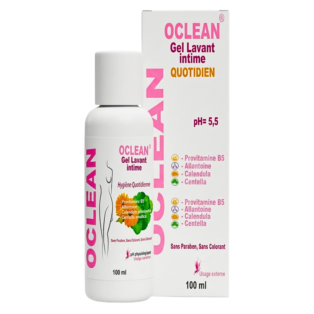 Oclean-Quotidien-Gel-Lavant-Intime-100ml.png Oclean Quotidien Gel Lavant Intime 100ml – Image 1
