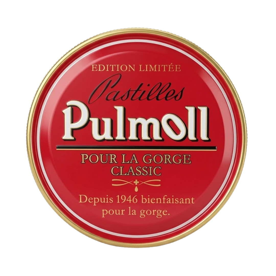 Pulmoll-Classic-75g.png Pulmoll Classic Pastilles Pour La Gorge 75g – Image 1