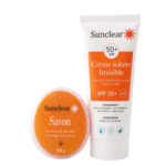 Sunclear Ecran Invisble Spf50+Savon 100g Offert