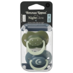 Tommee Tippee 2 Sucettes Night Glow Boy 18-36mois