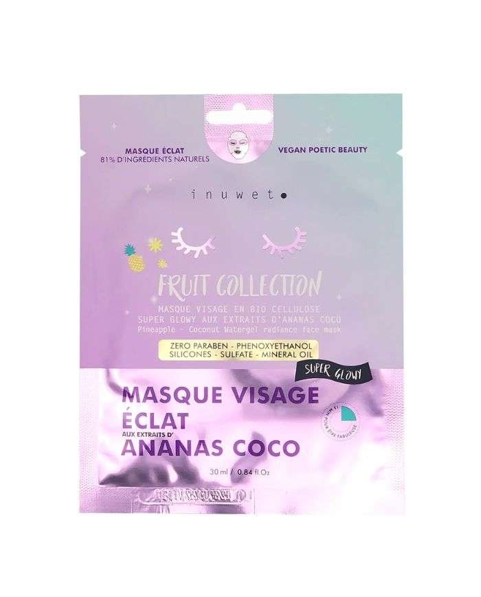 inuwet-masque-visage-eclat-aux-extrait-d-anans-coco-30-ml.jpg Inuwet Masque Visage Éclat Ananas Coco 30 ml – Image 1