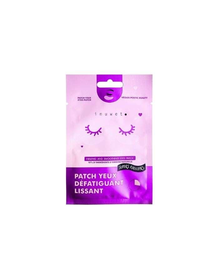 inuwet-patch-yeux-defatiguant-lissant-convient-aux-vegans-6g.jpg Inuwet Patch Yeux Défatigant Lissant Vegan 6 g – Image 1