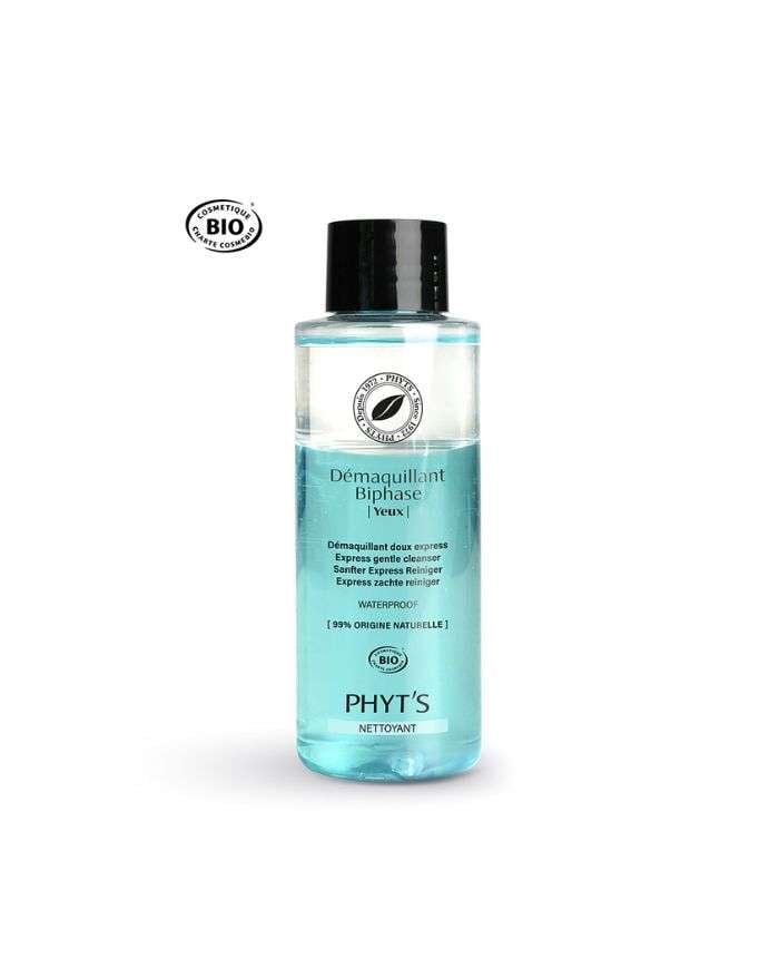 phyts-demaquillant-biphase-yeux-110ml.jpg Phyt's Démaquillant Biphase Yeux 110 ml – Image 1