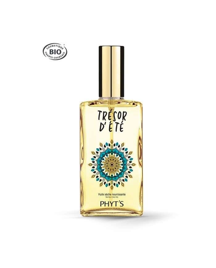phyts-tresor-d-ete-huile-seche-nourrissante-senteur-des-iles-100ml.jpg Phyt's Trésor d'Été Huile Sèche Nourrissante Senteur des Îles 100 ml – Image 1